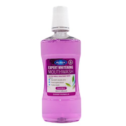 Zdjęcie produktu - Beauty Formulas Expert Whitening Płyn do płukania jamy ustnej, 500 ml
