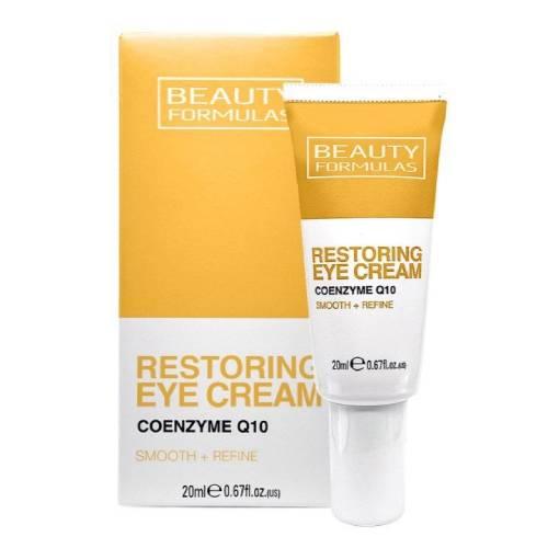 Zdjęcie produktu - BEAUTY FORMULAS Odbudowujący krem pod oczy Koenzym Q10, 20ml