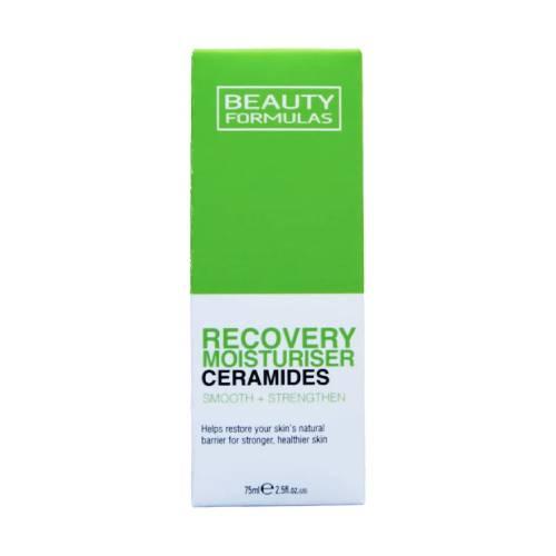 Zdjęcie produktu - Beauty Formulas Recovery Moisturiser Ceramides Regenerujący krem nawilżający z ceramidami, 75ml