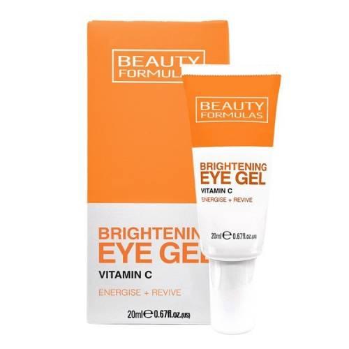 Zdjęcie produktu - BEAUTY FORMULAS Rozjaśniający żel pod oczy Witamina C, 20ml