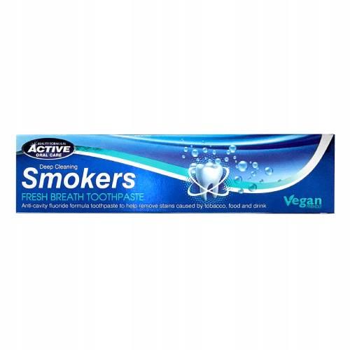 Zdjęcie produktu - BEAUTY FORMULAS Smokers Pasta do zęb&oacute;w dla palaczy, 100ml