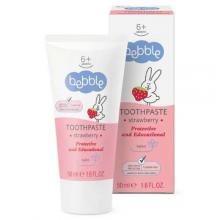 Zdjęcie produktu - BEBBLE Pasta do zęb&oacute;w dla dzieci truskawkowa, 50 ml
