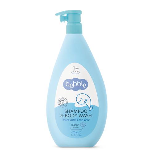 Zdjęcie produktu - BEBBLE Shampoo&Body Wash Szampon i żel do mycia ciała, 400ml