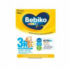 Zdjęcie produktu - Bebiko Junior 3R Odżywcza formuła na bazie mleka dla dzieci powyżej 1. roku życia, 600g