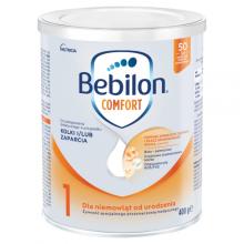 Bebilon Comfort 1 Mleko początkowe dla niemowląt od urodzenia, 400 g