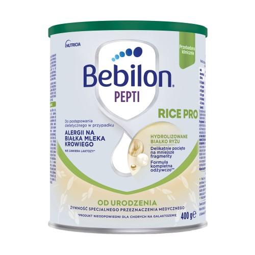 Zdjęcie produktu - Bebilon Pepti Rice Pro dla niemowląt od urodzenia, 400 g