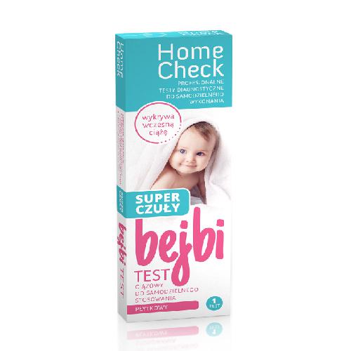 Zdjęcie produktu - Bejbi Test ciążowy Super Czuły płytkowy, 1 sztuka
