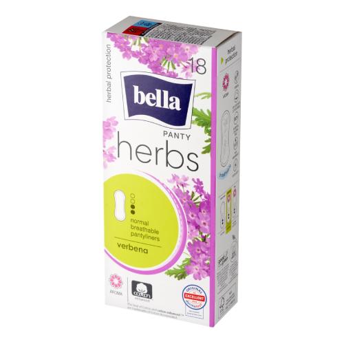 Zdjęcie produktu - BELLA Herbs Panty Normal Verbena Ultracienkie wkładki higieniczne, 18szt.