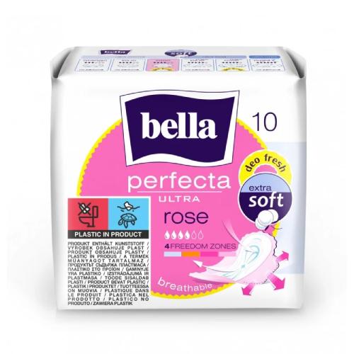 Zdjęcie produktu - BELLA Podpaski Perfecta Ultra Rose, 10szt.