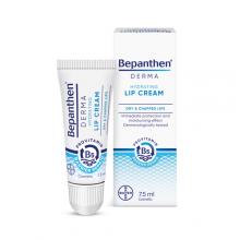 Zdjęcie produktu - Bepanthen Derma Hydrating Lip Cream krem nawilżająco-ochronny do ust, 7,5 ml