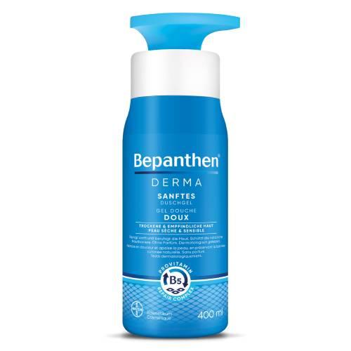 Zdjęcie produktu - Bepanthen Derma Żel do mycia ciała do suchej i wrażliwej sk&oacute;ry, 400 ml