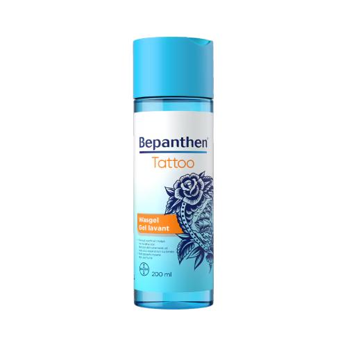 Zdjęcie produktu - Bepanthen Tattoo Żel do mycia wytatuowanej sk&oacute;ry, 200ml