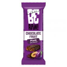 BeRAW Energy Plum Chocolate Baton Śliwka w gorzkiej czekoladzie, 40 g