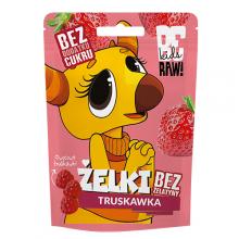Zdjęcie produktu - BeRAW Kids Żelki Truskawka, 35 g
