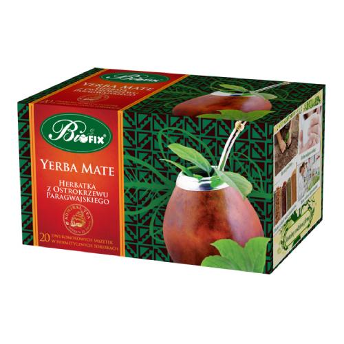 Zdjęcie produktu - BiFix Admiral PU-ERH Yerba Mate Herbata z ostrokrzewu paragwajskiego ekspresowa, 40 g