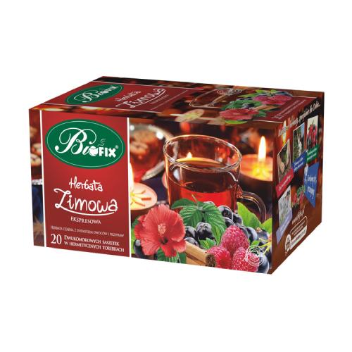 Zdjęcie produktu - BiFix Herbata zimowa ekspresowa, 20x2g