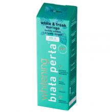 Zdjęcie produktu - BIAŁA PERŁA white & fresh moringa Pasta do zęb&oacute;w świeży oddech i ochrona dziąseł, 75ml