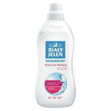 Zdjęcie produktu - BIAŁY JELEŃ Płyn do prania tkanin kolor - 1L