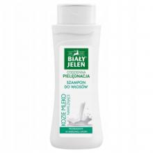 Zdjęcie produktu - BIAŁY JELEŃ Szampon z kozim mlekiem do włos&oacute;w cienkich - 300 ml