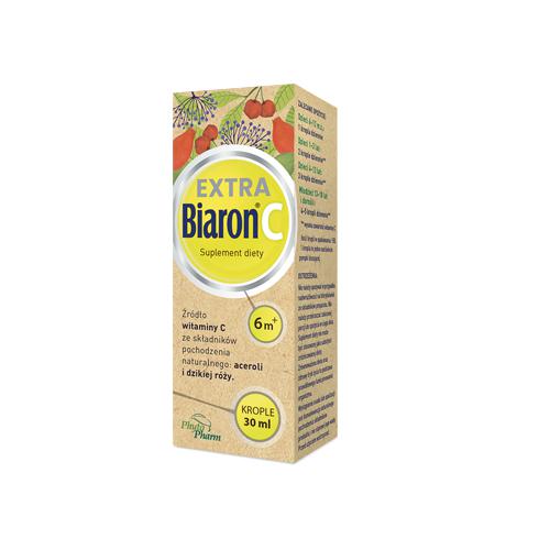Zdjęcie produktu - BIARON C EXTRA Krople 6m+, 30ml