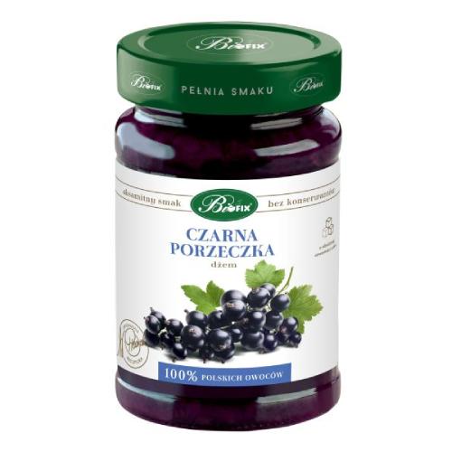 Zdjęcie produktu - BiFix Dżem Czarna porzeczka o obniżonej zawartości cukru, 290g