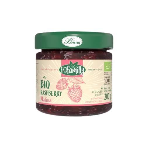 Zdjęcie produktu - BiFix EKOFamilly Dżem ekologiczny malina, 200 g