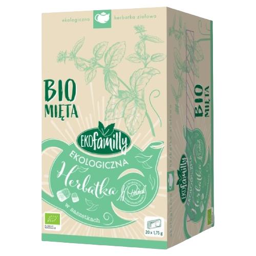 Zdjęcie produktu - BiFix Bio Mięta herbatka ekologiczna ekspresowa, 35g