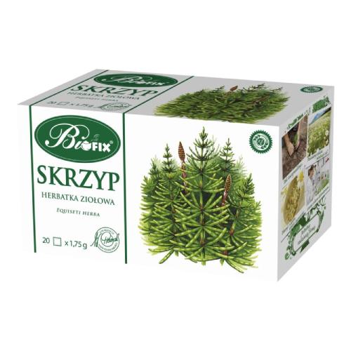 Zdjęcie produktu - BiFix Herbatka ziołowa ekspresowa Skrzyp, 20 x 1,75g