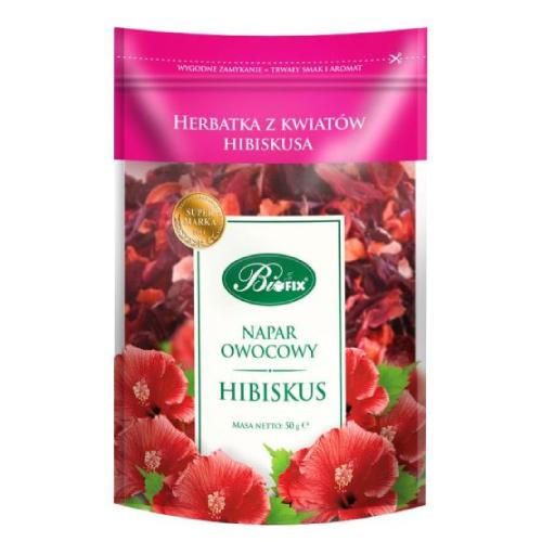 Zdjęcie produktu - BiFix Napar owocowy Hibiskus, 50g