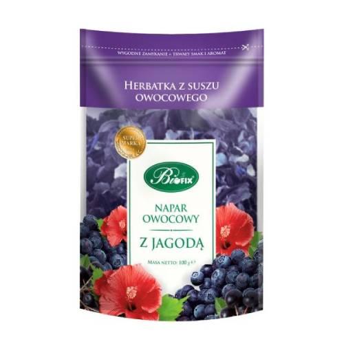 Zdjęcie produktu - BiFix Napar owocowy z jagodą, 100g