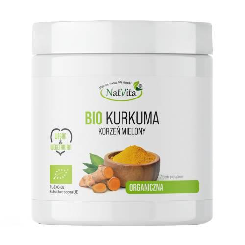 Zdjęcie produktu - NatVita Kurkuma Korzeń mielony, 100 g