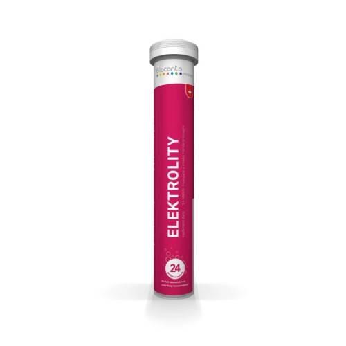 Zdjęcie produktu - BIOCANTO Elektrolity, 24 tabletki musujące 