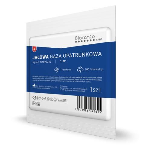 Zdjęcie produktu - BIOCANTO Jałowa gaza opatrunkowa jałowa, 1 szt.
