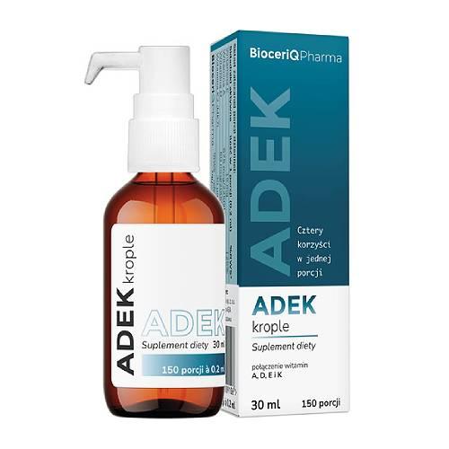 Zdjęcie produktu - BioceriQ Pharma ADEK krople, 30 ml