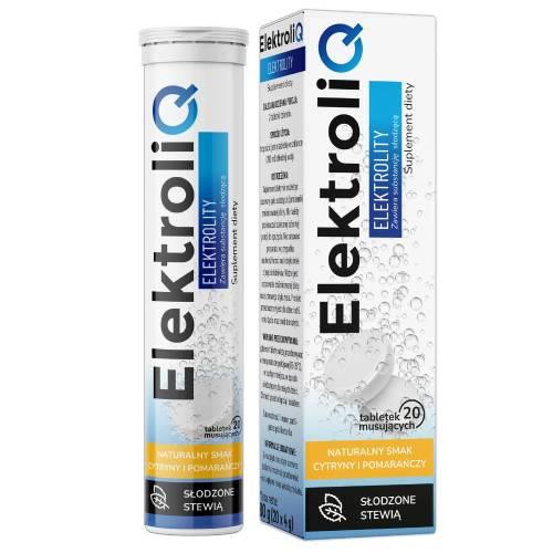 Zdjęcie produktu - BioceriQ Pharma ElektroliQ tabletki musujące, 20 szt.