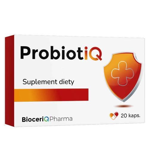 Zdjęcie produktu - BioceriQ Pharma ProbiotiQ, 20 kaps.