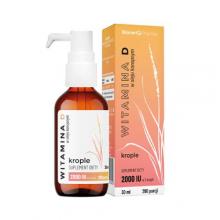 Zdjęcie produktu - BioceriQ Pharma Witamina D W Oleju Konopnym 2000 IU, 30 ml
