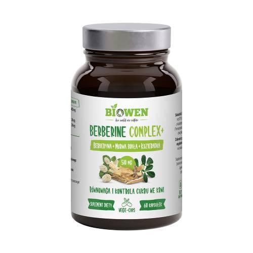 Zdjęcie produktu - BIODIO BIOWEN Berberine Complex+, 60 kapsułek