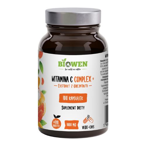 Zdjęcie produktu - Biowen Witamina C Complex+, 100 kaps.