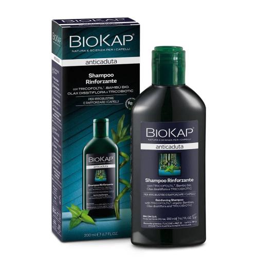 Zdjęcie produktu - BIOKAP Anticaduta Szampon wzmacniający przeciw wypadaniu włos&oacute;w, 200 ml
