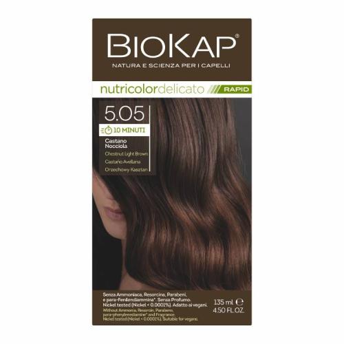 Zdjęcie produktu - BIOKAP DELICATO RAPID 5.05 Orzechowy kasztan, 135ml