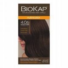 Zdjęcie produktu - Biokap Nutricolor 4.06 kawowy brąz 140ml USZKODZONE OPAKOWANIE