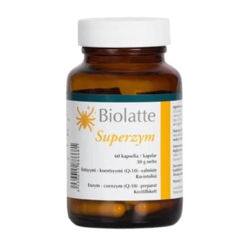 Zdjęcie produktu - BIOLATTE Superzym, 60kaps.