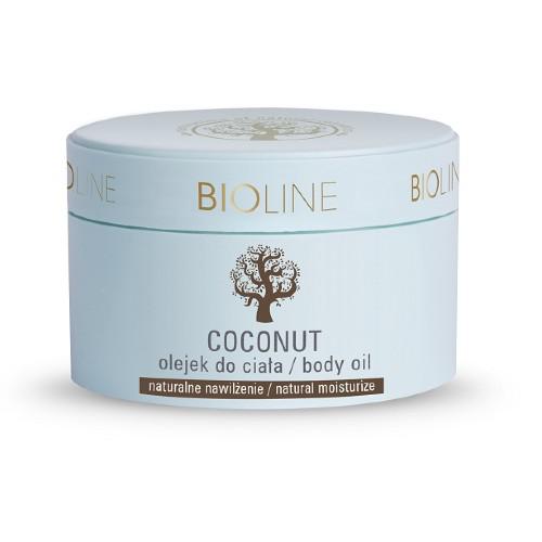 Zdjęcie produktu - Bioline Olejek kokosowy, 200 ml KR&Oacute;TKA DATA 01.09.2026