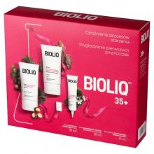 Zdjęcie produktu - BIOLIQ 35+ ZESTAW CERA MIESZANA Krem pod oczy, 15 ml + Krem intensywnie odbudowujący na noc, 50 ml + Krem przeciwdziałający procesom starzenia na dzień, 50 ml