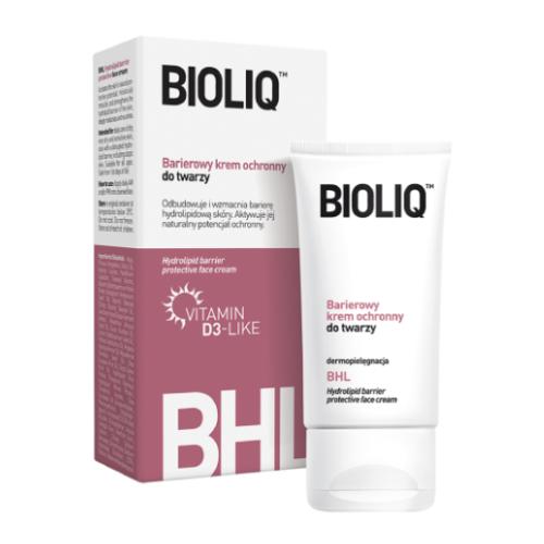 Zdjęcie produktu - BIOLIQ BHL Barierowy krem ochronny do twarzy, 50ml