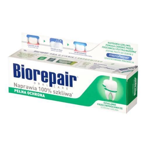Zdjęcie produktu - Biorepair Pełna Ochrona pasta do zęb&oacute;w przeciw kamieniowi nazębnemu i pr&oacute;chnicy, 75 ml