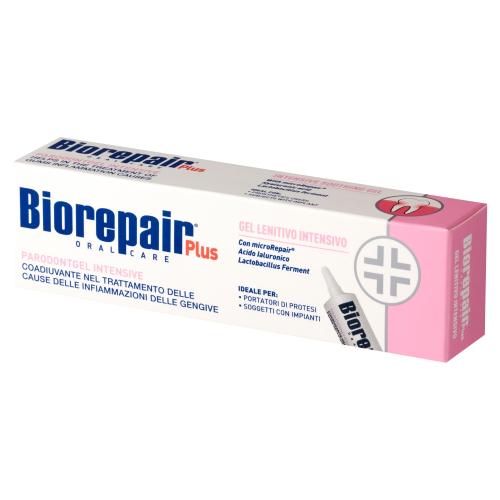 Zdjęcie produktu - Biorepair Plus Żel intensywnie łagodzący podrażnione dziąsła, 20 ml