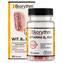 Zdjęcie produktu - Biorythm Witamina B12 Max, 30kaps.
