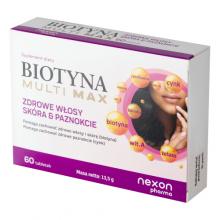 Zdjęcie produktu - Biotyna MULTI MAX, 60 tabl.